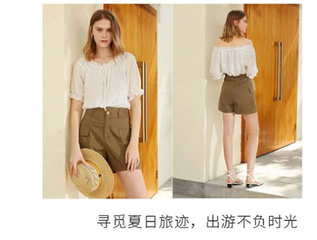百图2022夏季新款女装上新 2022 summer “微度假”(图9) 百图2022夏季新款女装上新 2022 summer “微度假”(图9)