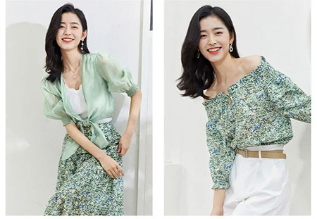 红袖女装夏季新品 | 清新初夏,只此青绿(图6) 红袖女装夏季新品 | 清新初夏,只此青绿(图6)