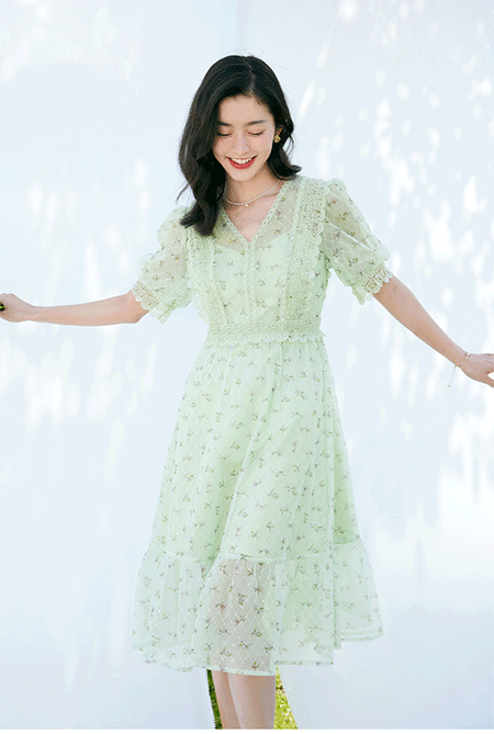 红袖女装夏季新品 | 清新初夏,只此青绿(图8) 红袖女装夏季新品 | 清新初夏,只此青绿(图8)