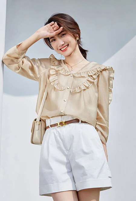 红袖女装夏季天丝系列 | 轻盈绵软，好似云霞身上披[图4]