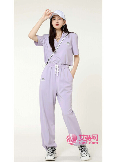 早秋裤装这么穿显瘦还时尚 izess早秋裤装搭配技巧[图2]