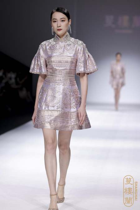 蔓楼兰 游仙·梦2023春夏高定新品发布亮相上海时装周	(图11)